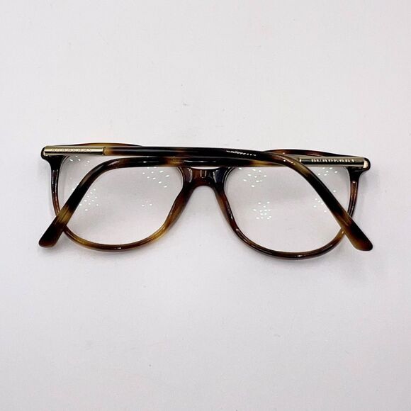 Burberry B2128 3316 Dark Havana Eyeglass Frames Made in Italy 52-16-140 - Picture 7 of 11